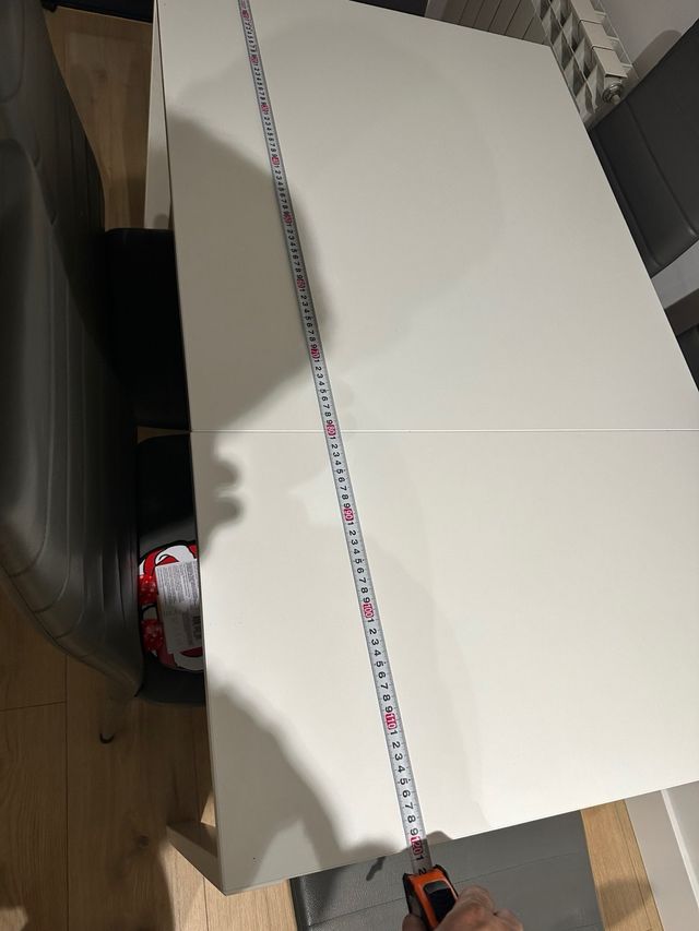 Mesa de cocina blanca-SIN SILLAS