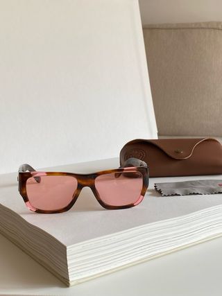 Gafas de Sol Ray-Ban Wayfarer Nomad Marrones/Rosa
