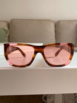 Gafas de Sol Ray-Ban Wayfarer Nomad Marrones/Rosa
