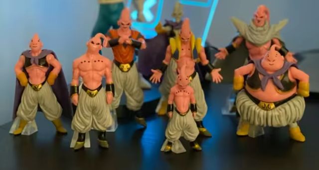 Lotto di 8 NUOVI personaggi di Majin Buu