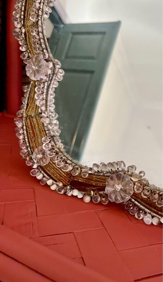 Specchio veneziano decorato