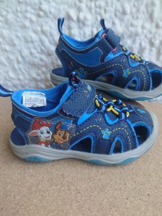 Sandalias Patrulla Canina niño azul
