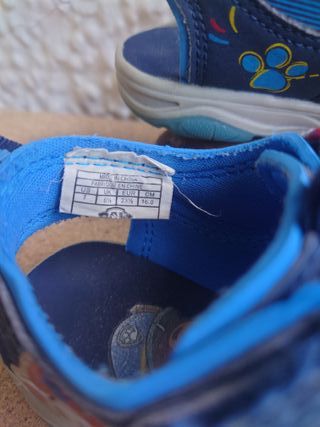 Sandalias Patrulla Canina niño azul
