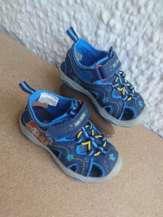 Sandalias Patrulla Canina niño azul