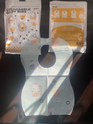 Baberos Desechables para Bebé (10 uds) por paquete