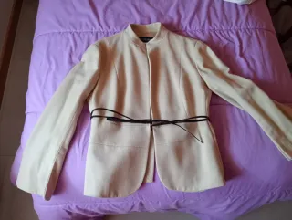 Chaqueta lana Patrizia Pepe beige