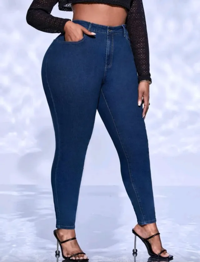 Pantalón vaquero azul oscuro