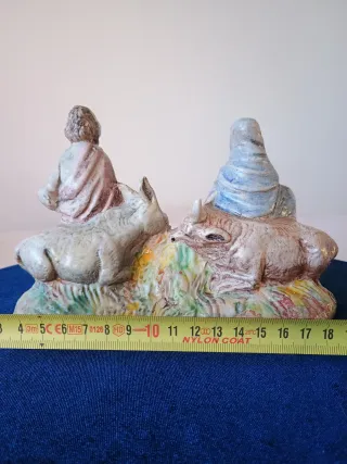 Gruppo presepe ceramica