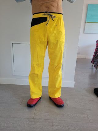 Pantalón escalada La Sportiva de hombre amarillo/n