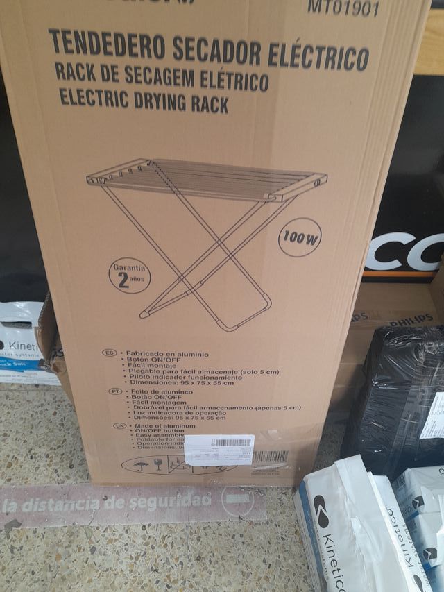 Tendedero Eléctrico Secador Mercamotor