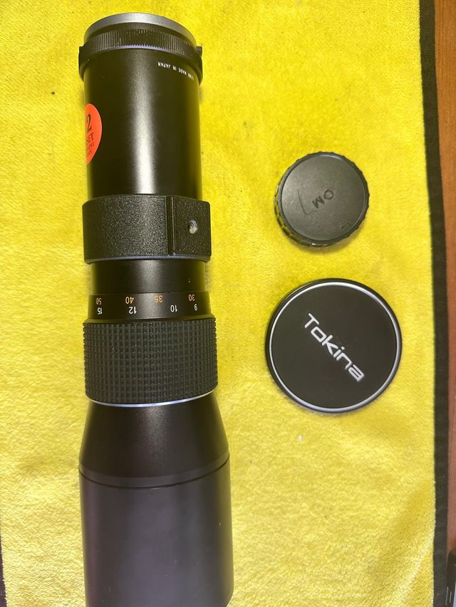 Obiettivo Tokina 400mm per Olympus OM