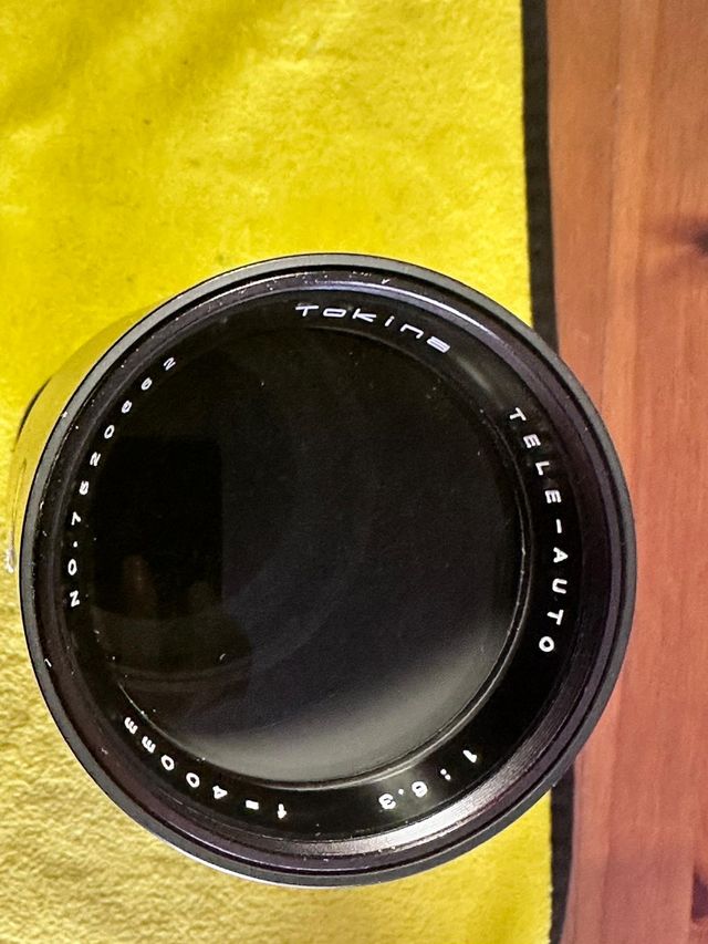 Obiettivo Tokina 400mm per Olympus OM