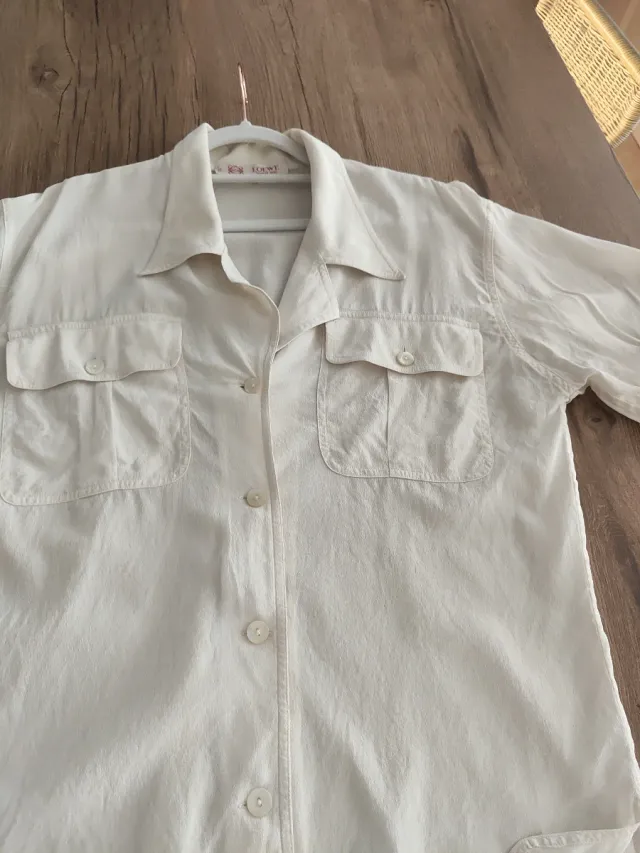 Camisa Loewe Beige Talla 40