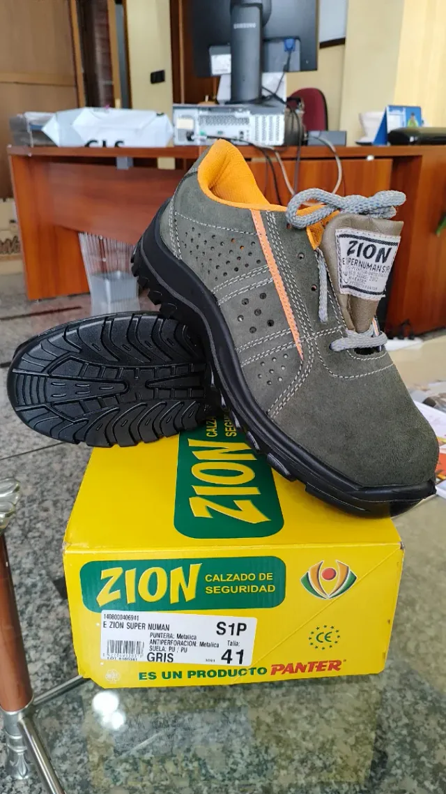 Panter Zion Calzado de Seguridad S1P Talla 38-46.