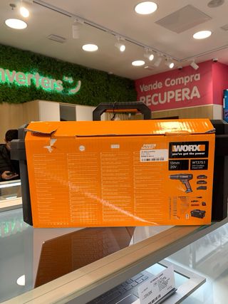 Taladro Inalámbrico WORX 20V Kit 55 Piezas