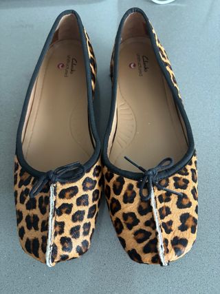 Bailarinas Clarks Animal Print