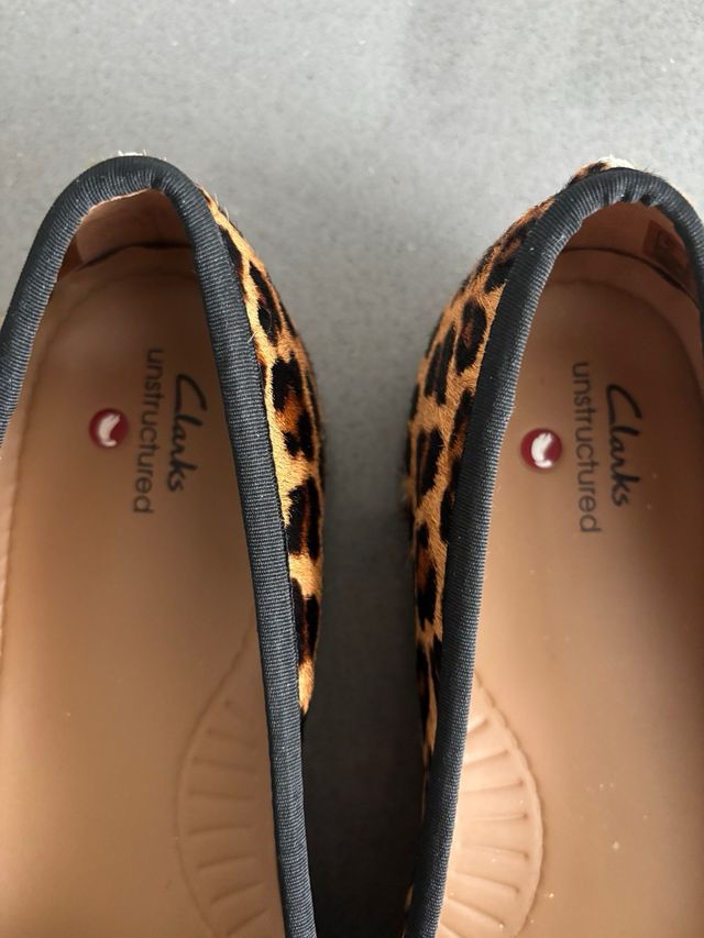 Bailarinas Clarks Animal Print