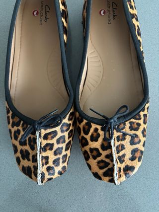 Bailarinas Clarks Animal Print