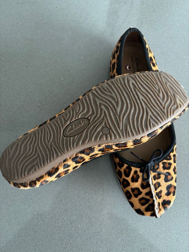 Bailarinas Clarks Animal Print