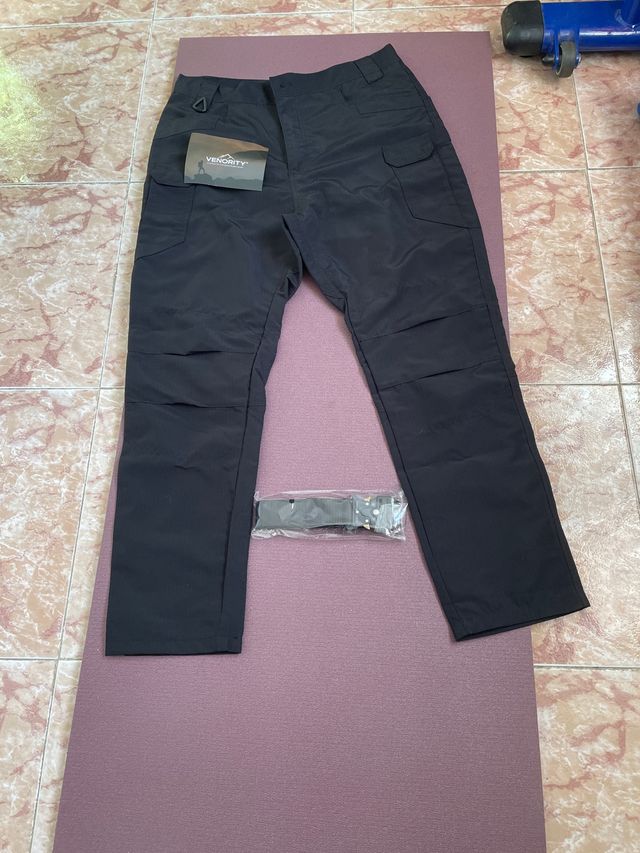 Pantalón senderismo Venority Talla XL Negro