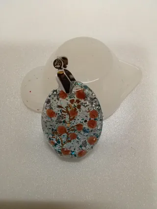 Colgante Resina Hecho a Mano