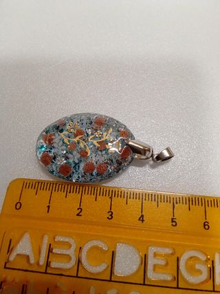 Colgante Resina Hecho a Mano