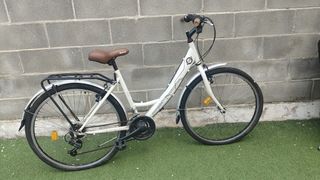 Bicicleta Urbana Blanca dtb town 7.0
