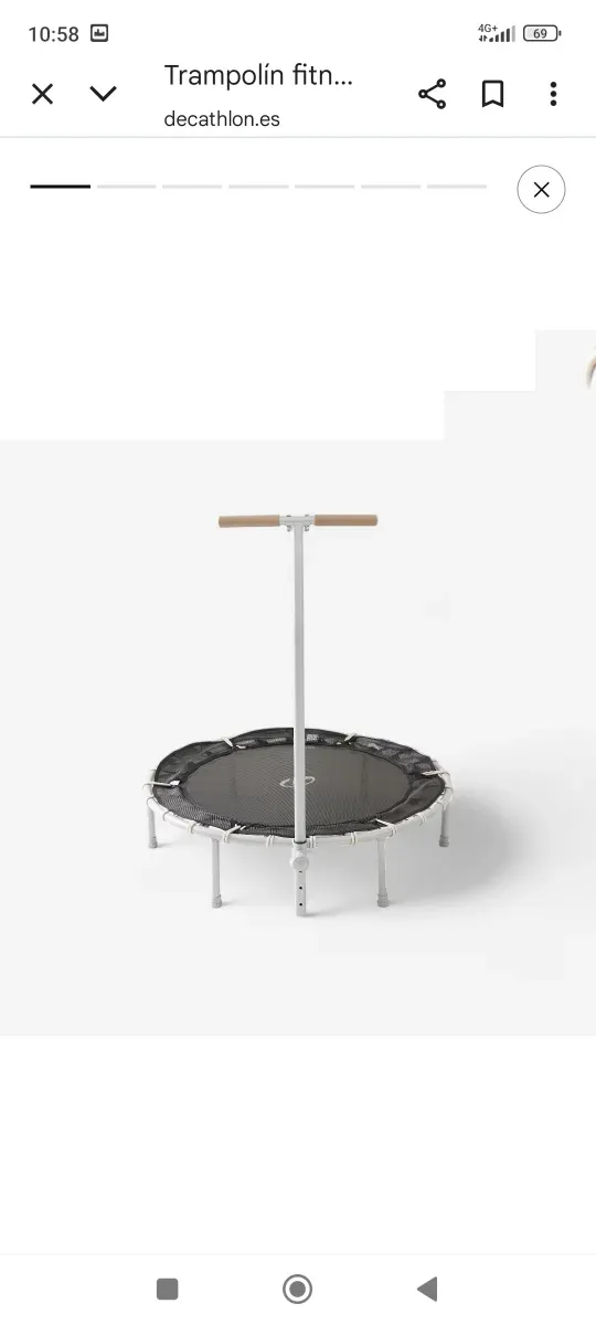 Trampolín Fitness Decathlon