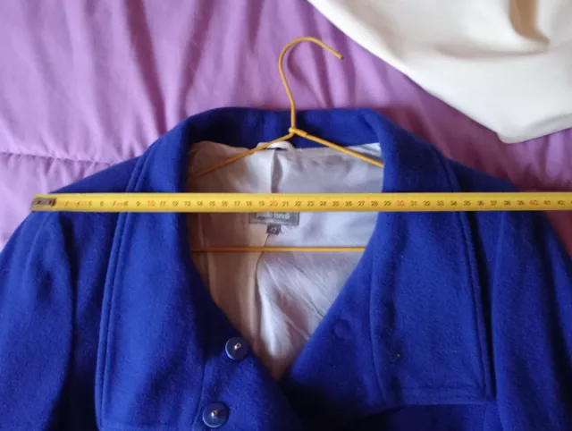 Chaqueta Lana Paolo Tonali Azul