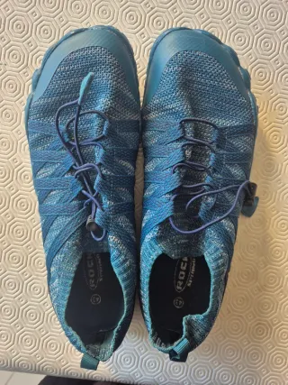 Scarpe barefoot indossate una volta