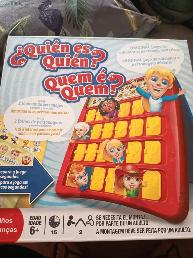 Juego ¿Quién es Quién? ¿Quem é Quem?