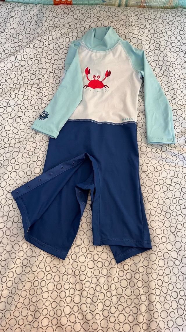 Bañador bebé Nabaiji protección solar 50