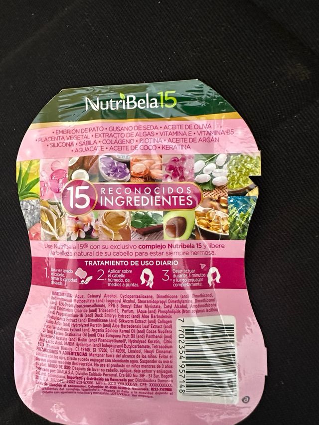 NutriBela 15 Biokeratina Tratamiento Capilar