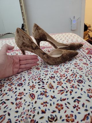 Tacones fiesta Mango Talla 41