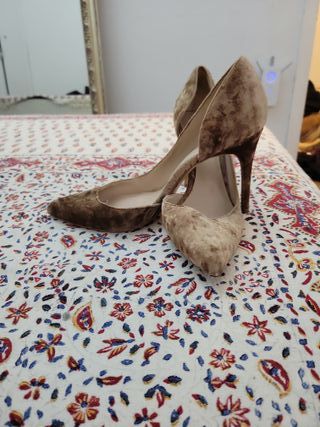 Tacones fiesta Mango Talla 41