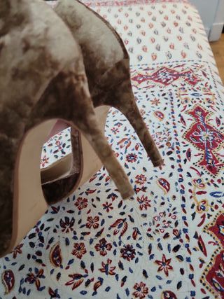 Tacones fiesta Mango Talla 41