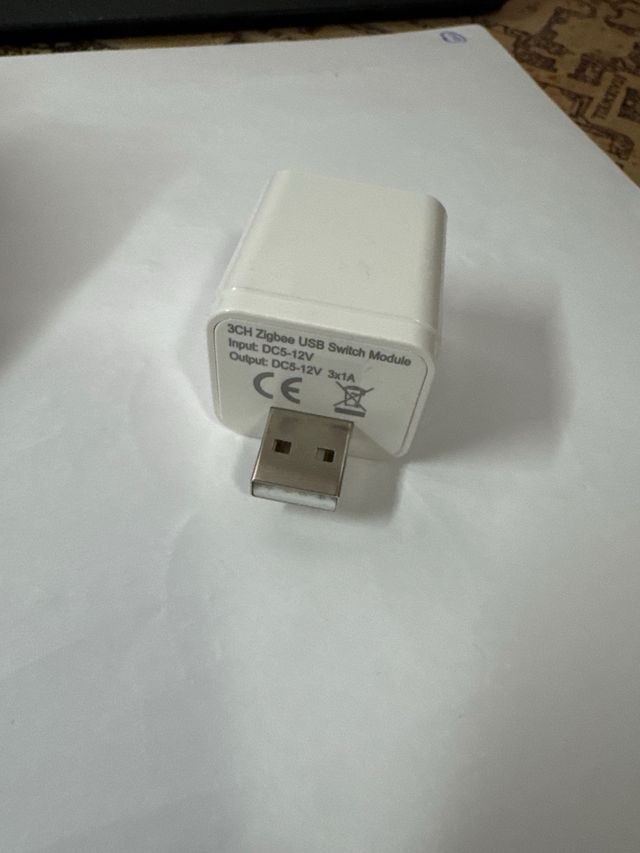Cargador USB 3 Puertos Blanco