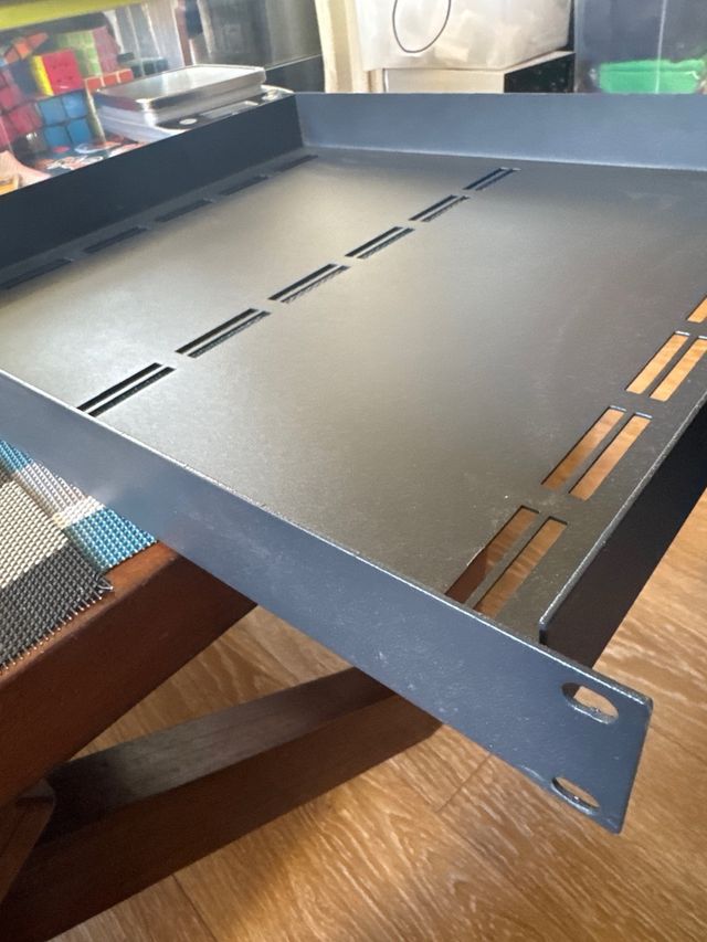 Vassoio portapacchi fisso Openetics 1U 400 mm