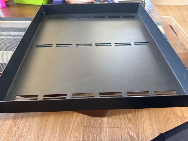 Vassoio portapacchi fisso Openetics 1U 400 mm