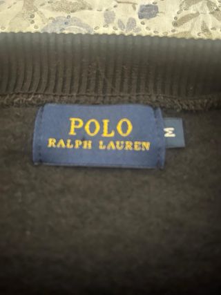 Sudadera Polo Ralph Lauren Negra Multicolor