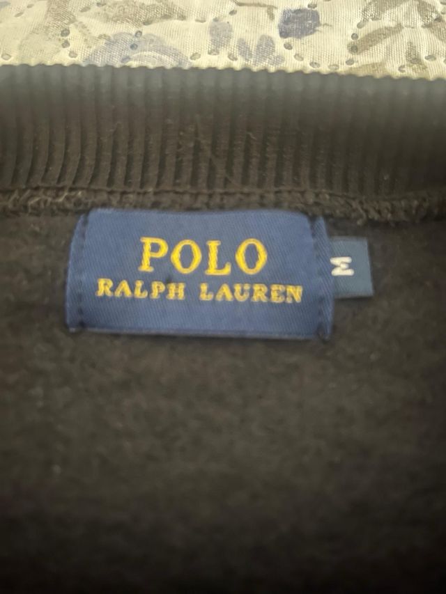 Sudadera Polo Ralph Lauren Negra Multicolor