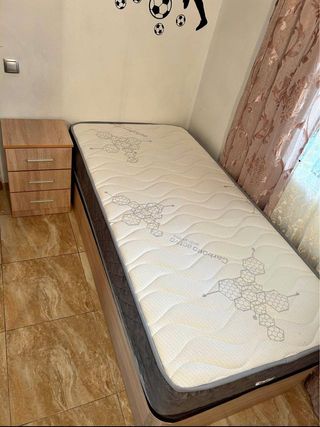 Canape y colchon cama individual