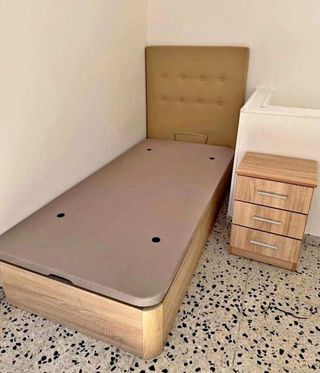Canape y colchon cama individual