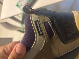 Scarpe trekking Quechua impermeabili marroni/viola