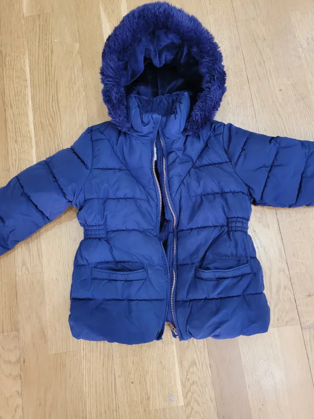 Cazadora niña azul 7-8 años