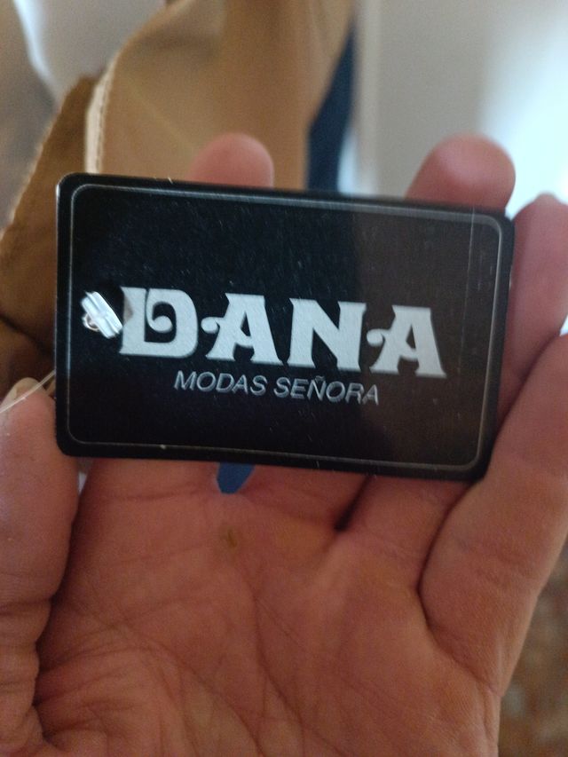 Vestido fiesta azul y dorado