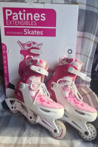 Patines extensibles.