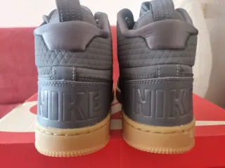 Nike Court Borough Mid Winter - Botas Marrones/Gri