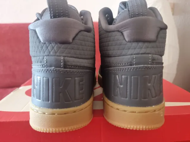 Nike Court Borough Mid Winter - Botas Marrones/Gri