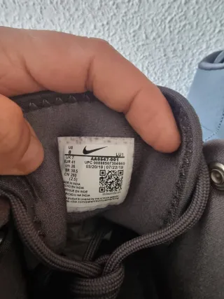 Nike Court Borough Mid Winter - Botas Marrones/Gri